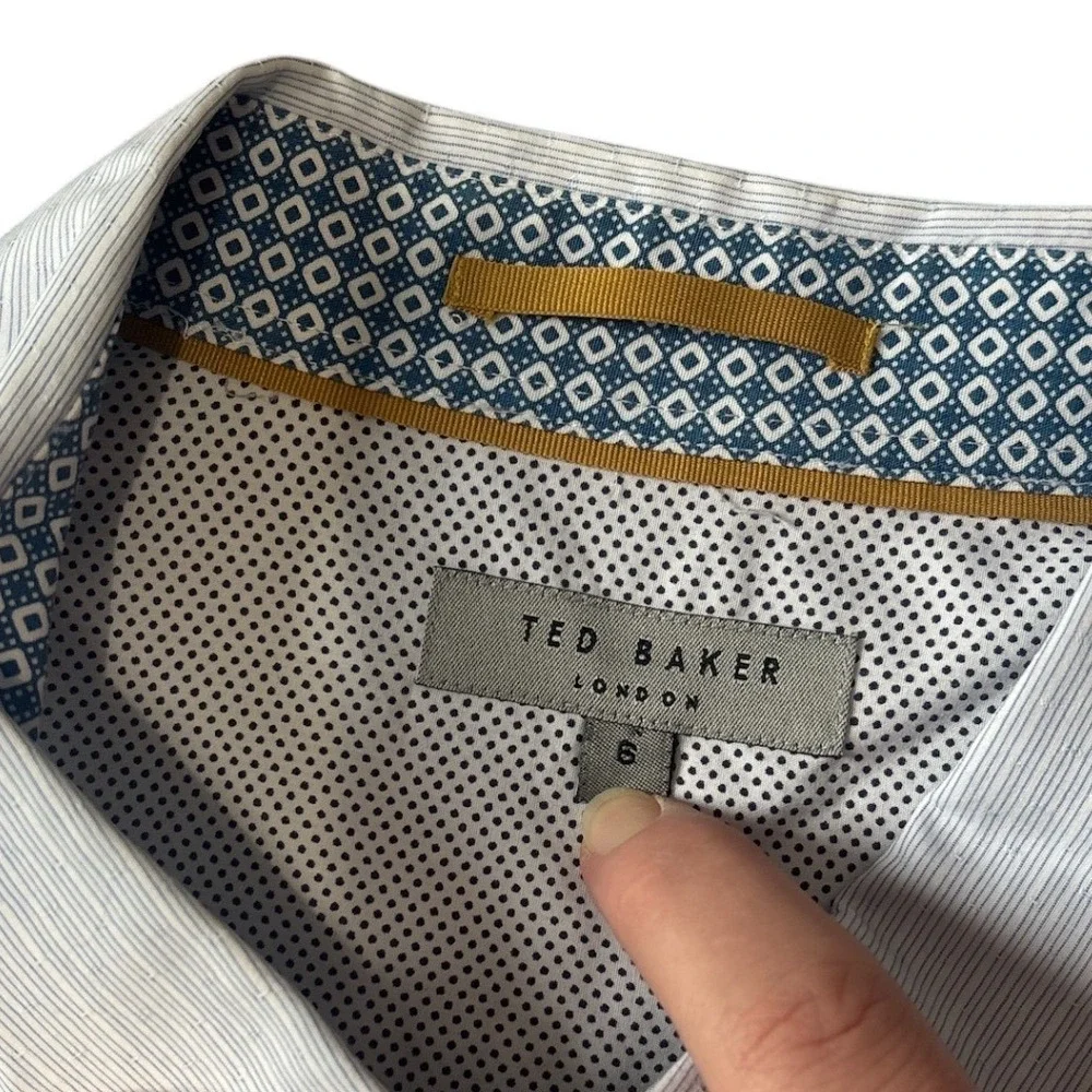Bundle of 6 Size 6 XXL Ted‎ Baker Long Sleeve Button Down Shirts